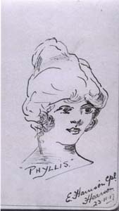 Copy of a poster by Cpl. E. Harrison